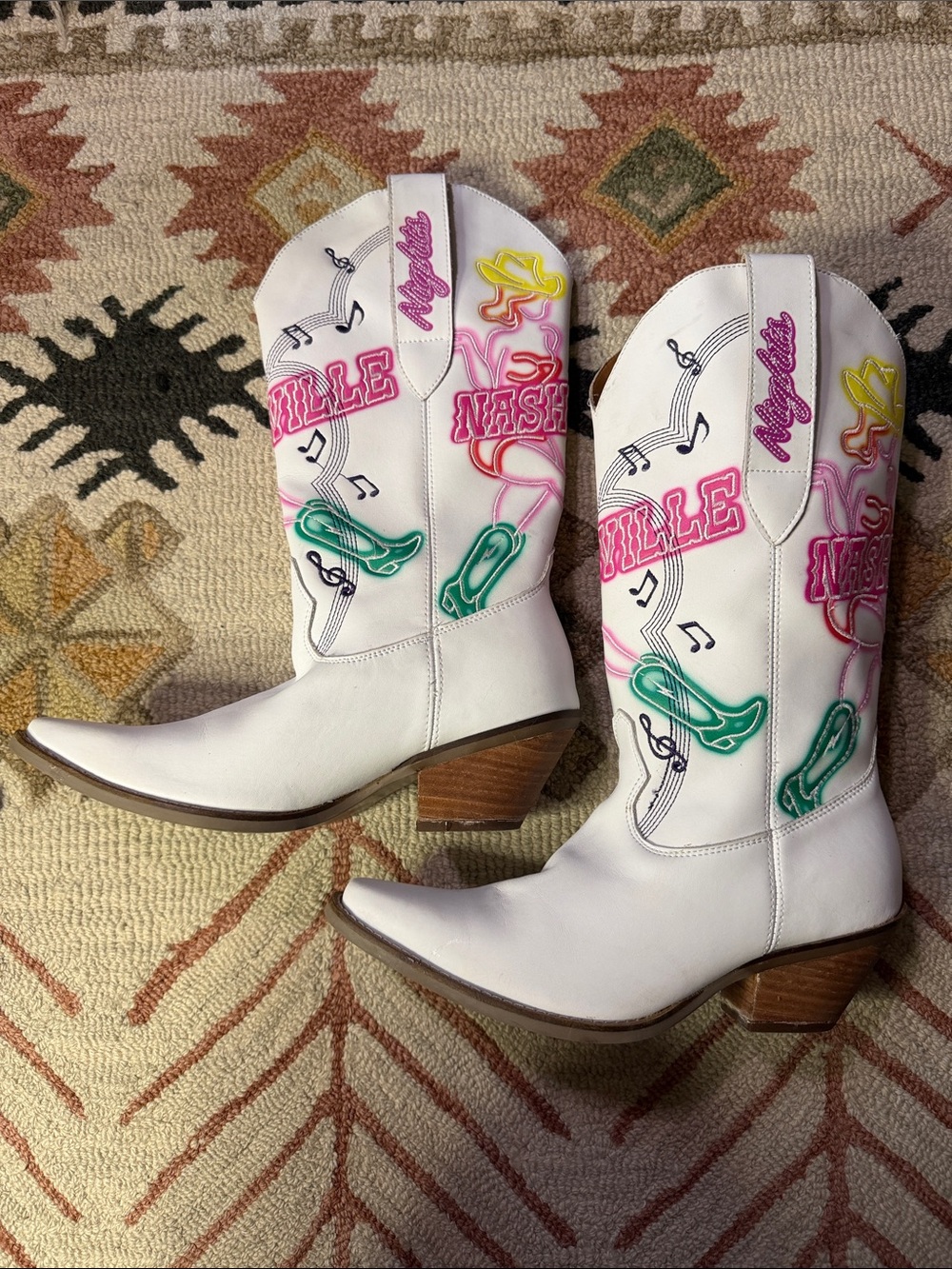 Dingo Nashville Nights Boots 7.5 - Picture 3 of 9